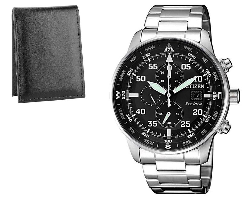 Relogio Citizen Masculino Visor Preto Eco Drive Original +